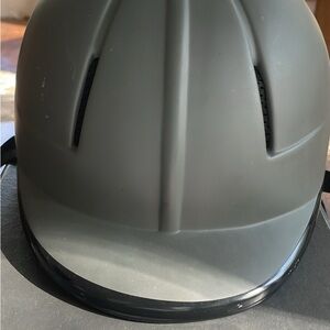 Gray Equestrian Helmet